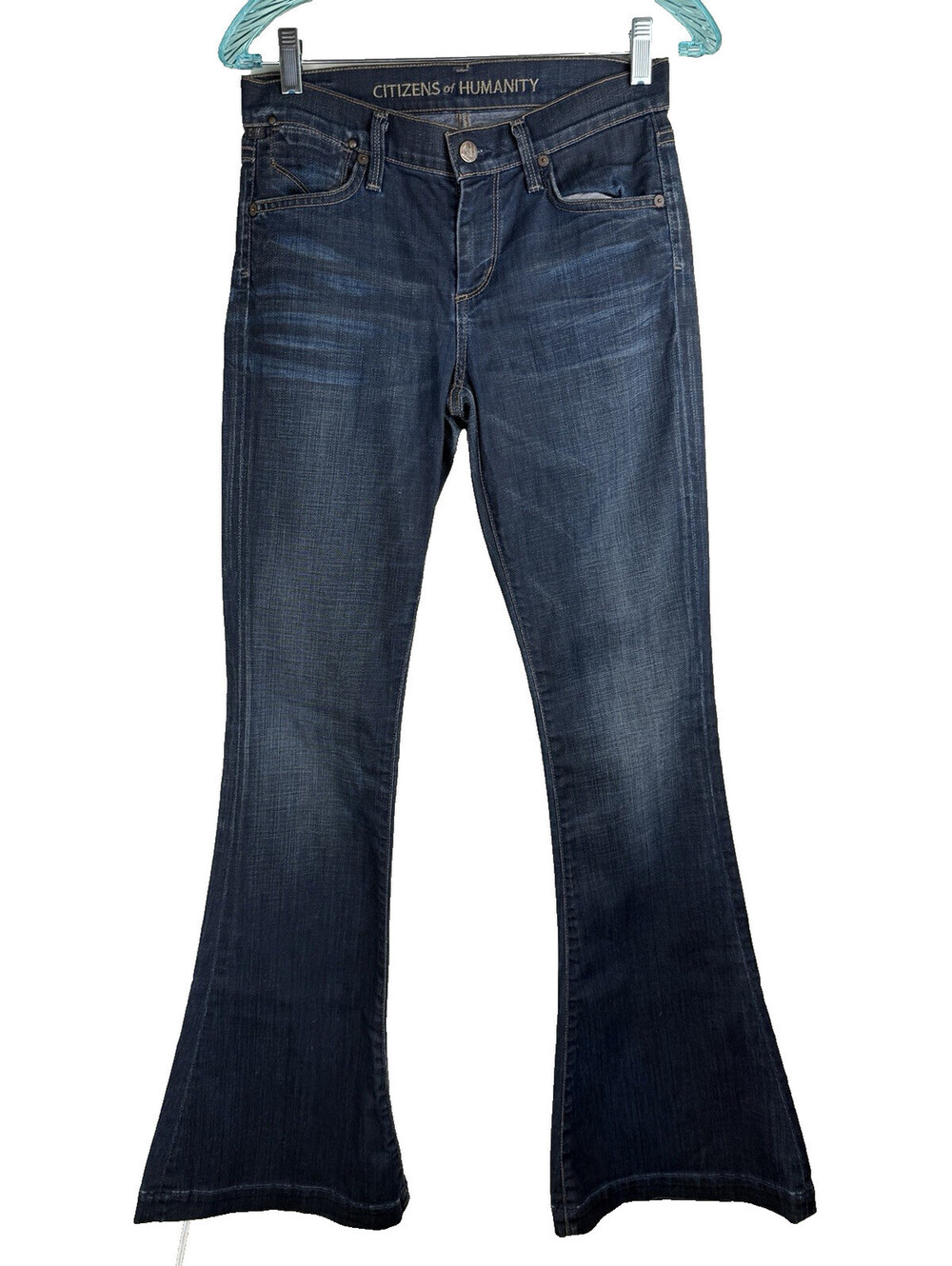 Citizens of Humanity Devote Rocker Flare SZ. 26 Style 1406-131 Flare Jeans EUC